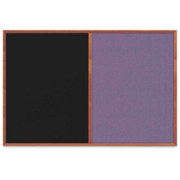 Slim Style Indoor Enclosed Corkboard, 30